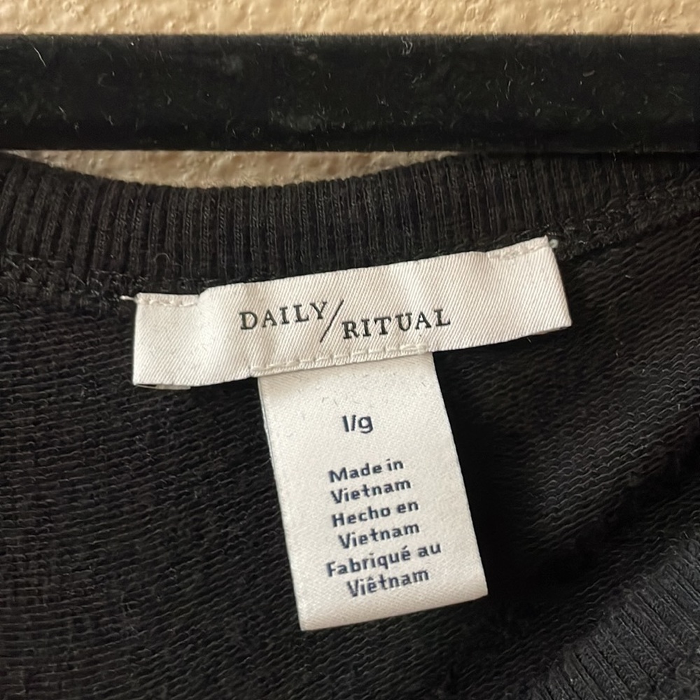 Daily Ritual Sweatshirt Dress - Picture 4 of 5